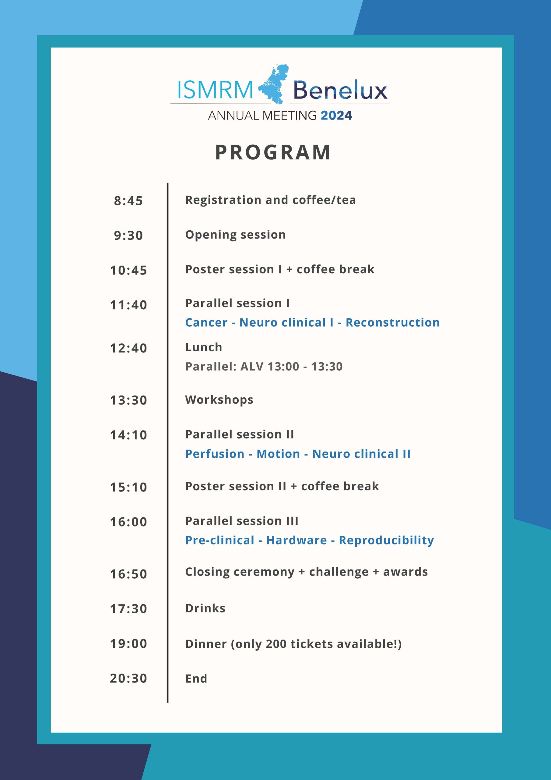 Meeting 2024 ISMRM Benelux Chapter